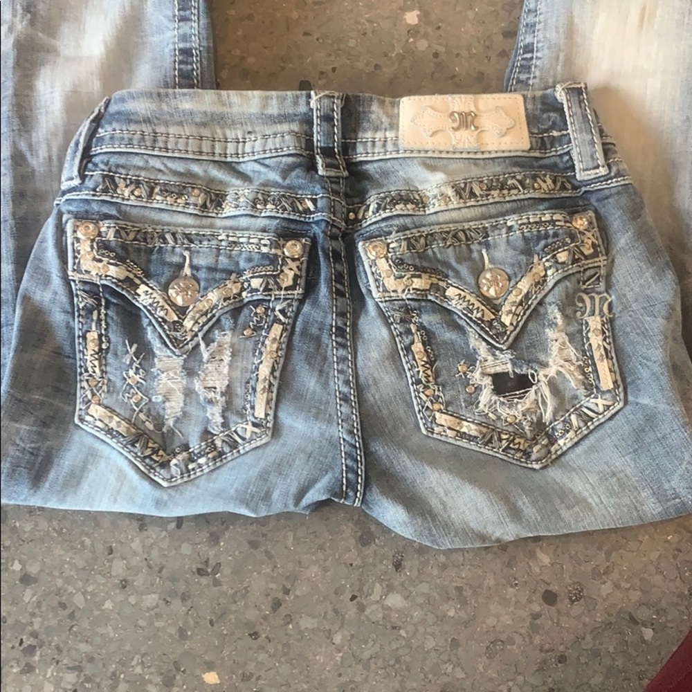 Miss Me size 25 boot cut jeans